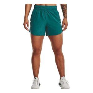 Under Armour Women's Flex Woven 5” Performance Shorts,‎ Size Medium, green